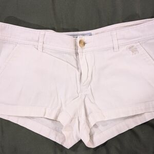 Abercrombie & Fitch Women's Cream Shorts